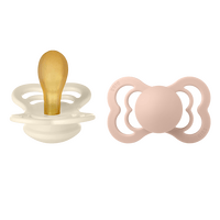BIBS Supreme Latex Ivory/Blush 2 pak - Str. 2