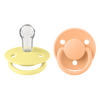 BIBS De Lux Silicone Onesize 2 pak - Flere farver - Sunshine/Peach Sunset