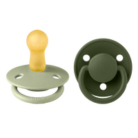 BIBS De Lux Latex Sage/Hunter Green 2 pak - Str. 2