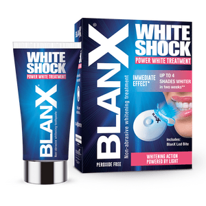Blanx White Shock Power White Treatment Tandpasta + LED Bite - 50 ml.