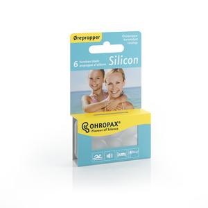 OHROPAX Silikone Ørepropper – 3 par.