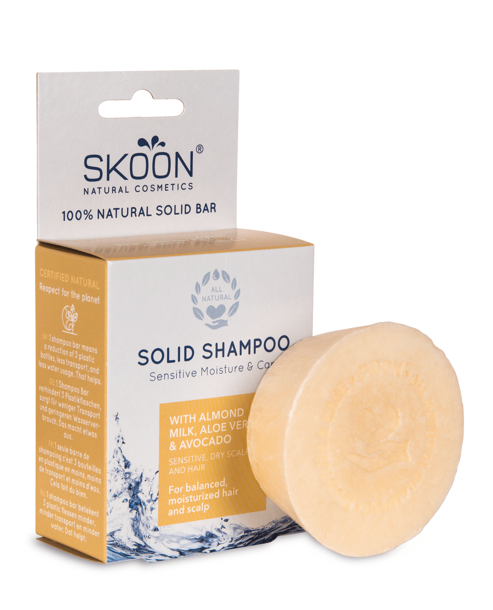 Køb Skoon Solid Shampoo Moisture & Care - 90 g. hos