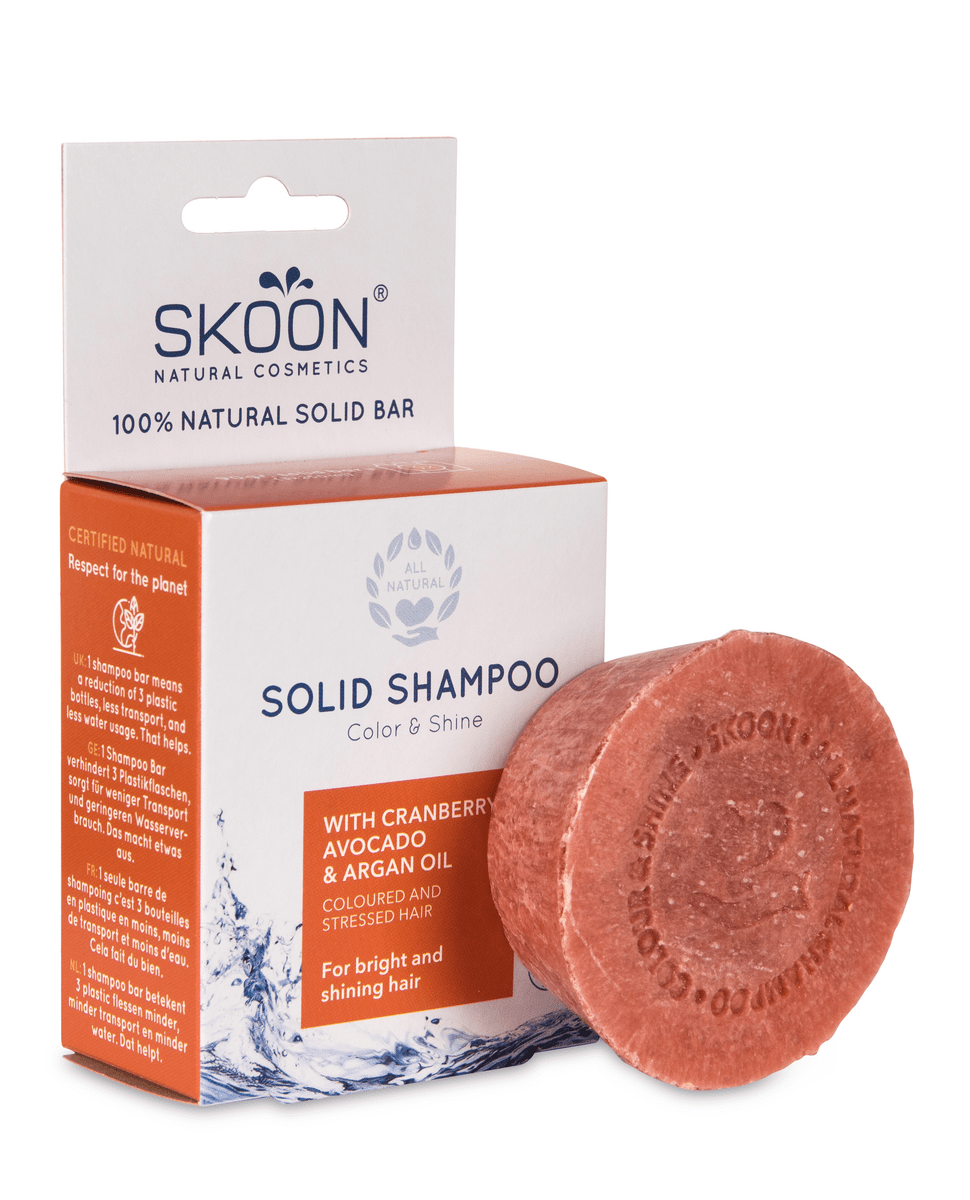 Køb Skoon Solid Shampoo Color & Shine 90 g. I Med24.dk