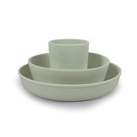 Filibabba Silikone spisesæt - Green