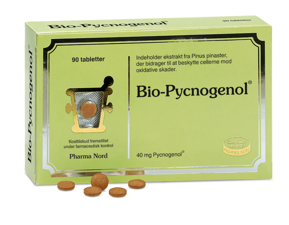 Køb BioPycnogenol 90 tabl. billigt hos Med24.dk