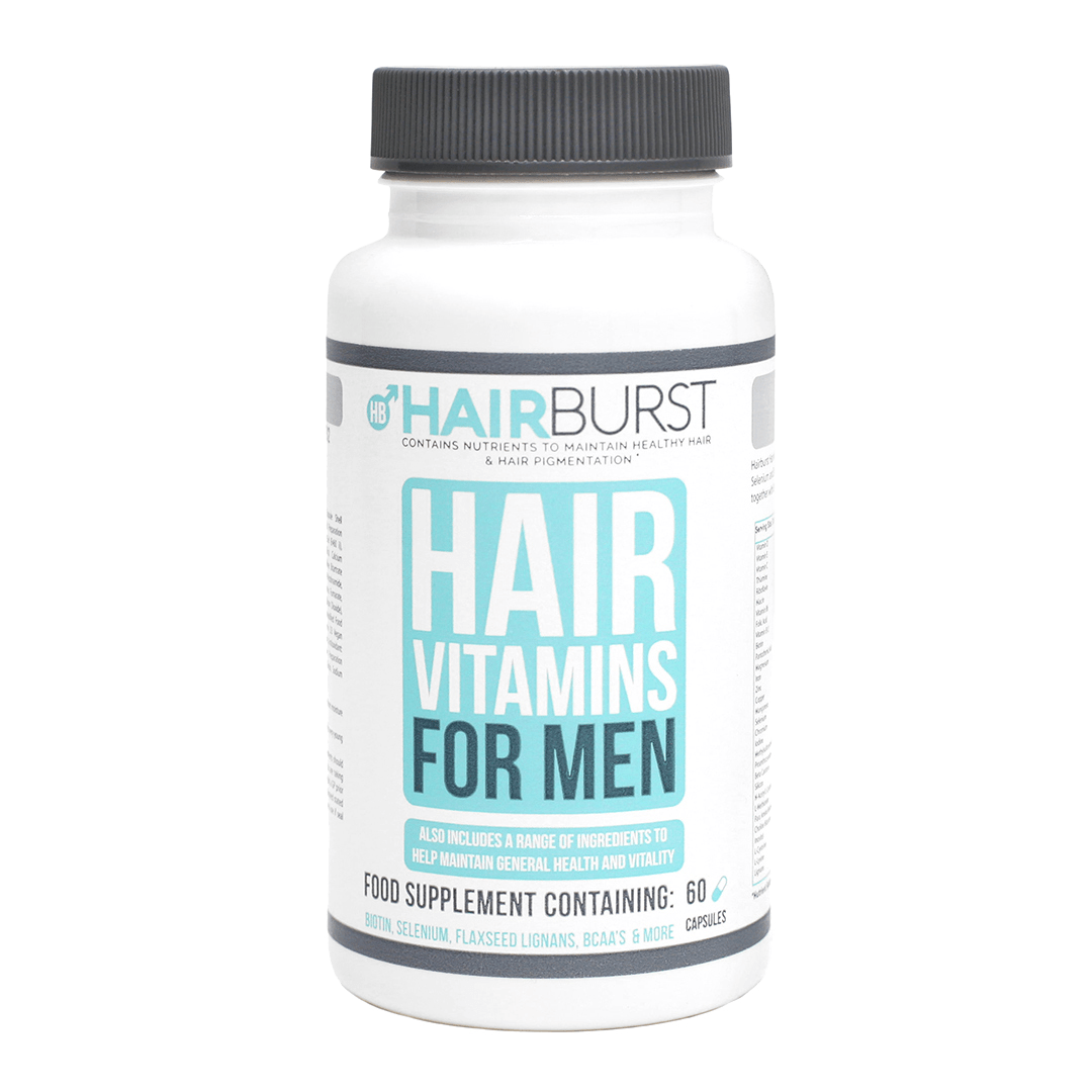 Køb Hairburst Hair Vitamins for Men 60 kaps. hos Med24.dk