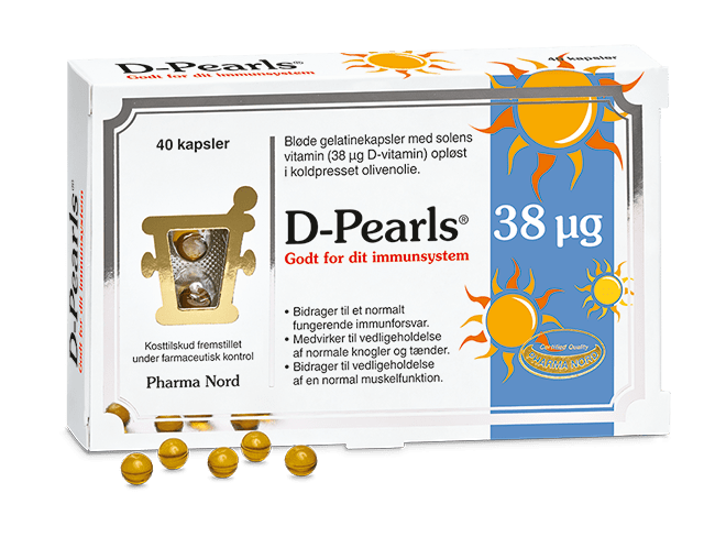 D-Pearls 38 µg - 40 kaps.