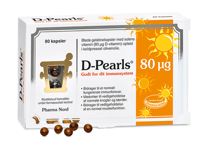 D-Pearls 80 µg - 80 kaps.