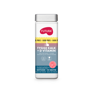 Futura Tygge Kalk Vitamin God Pris 120 Tyggetabl