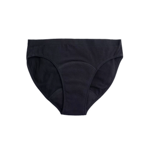 Imse Period Underwear Bikini Medium Flow, Black - Flere størrelser