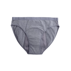 Imse Period Underwear Bikini Light Flow, Grey - Flere størrelser