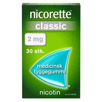 Nicorette Tyggegummi (Classic), 2 mg - 30 stk