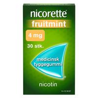 Nicorette Tyggegummi (Fruitmint), 4 mg - 30 stk