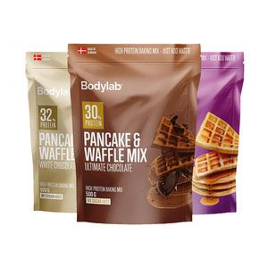 Mening Vil have Bløde fødder Køb Bodylab Protein Pancake and Waffle Mix 500 g hos Med24.dk