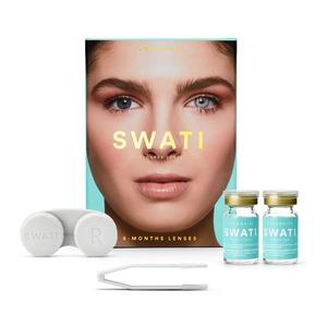 Swati Farvede Kontaktlinser Turquoise Mdr