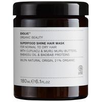 Evolve Organic Beauty Superfood Shine Hair Mask - 180 ml.