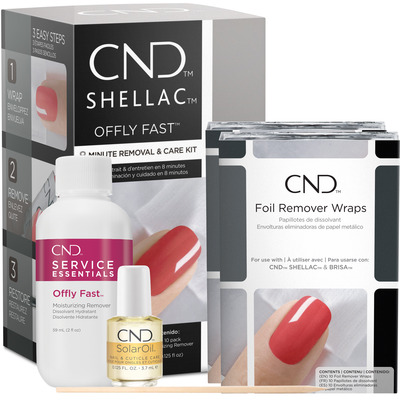 Køb CND Offly Fast Shellac Remover Kit I Med24.dk