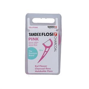 7: Tandex Flosi Flosser Pink tandtråd - 10 stk.