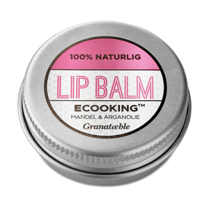 Lip Balm Granatæble fra Ecooking er en plejende, beskyttende lip balm