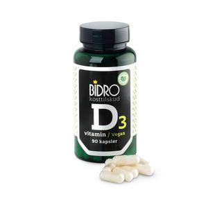 Bidro D-vitamin Vegan 80 Âµg - 90 kaps.