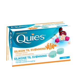 Quies Ørepropper Silikone, kids - 3 par