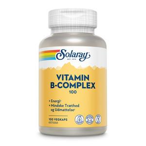 Billede af Solaray Vitamin B-Complex 100 - 100 kaps.