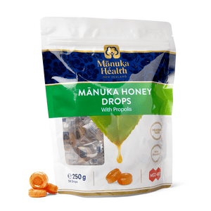 #2 - Manuka Health Honey Drops Propolis - 58 sugetabl.