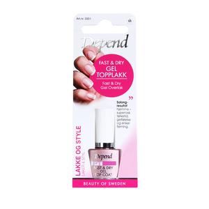 Depend Topcoat Fast & Dry Gel - 8 ml.