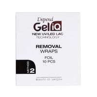 Depend Gel iQ Rem Wraps Foil - 10 stk.