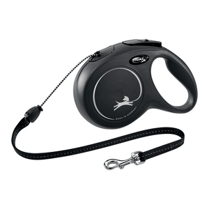 Hundesnor New Classic Snor S 8m 12kg Sort Fra Flexi