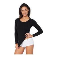 Boody Long Sleeve Top, sort - S