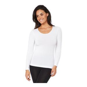 Boody Long Sleeve Top, hvid