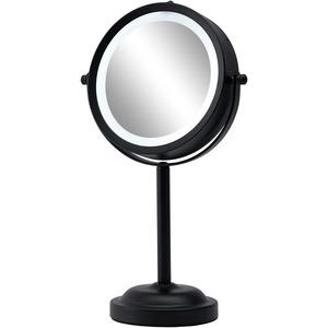 JJDK Bordspejl LED x1/x3 Black - H: 31 cm.