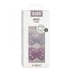 BIBS Infinity Silicone Symetrisk Fossil Grey/Mauve 2 pak - Flere størrelser