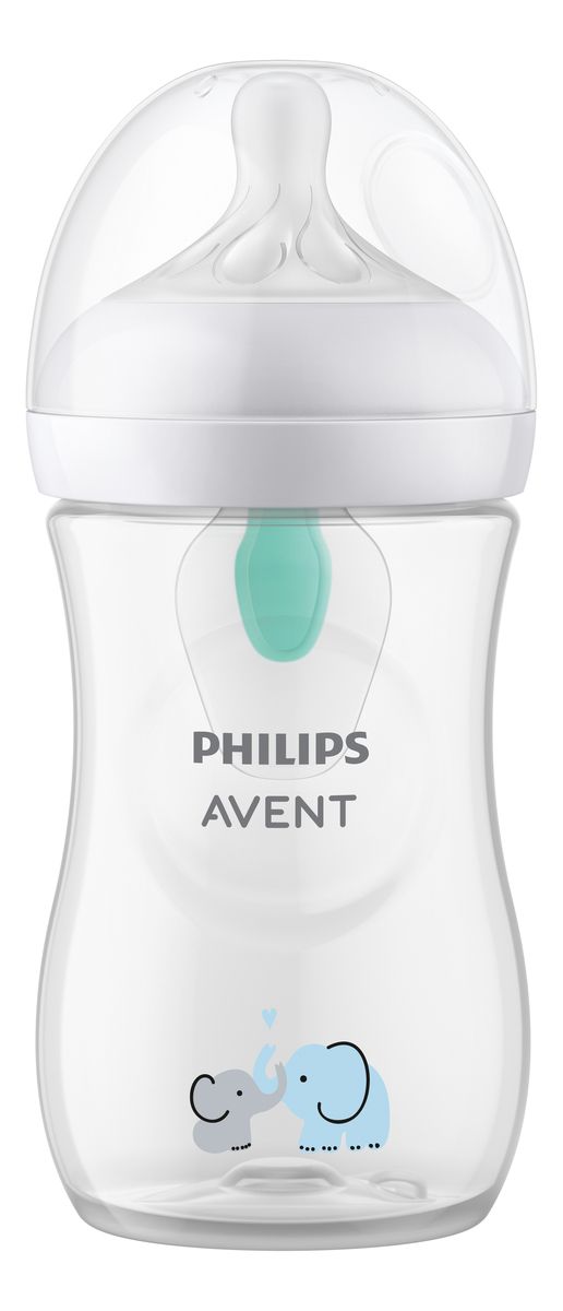en anden Brudgom bestå Philips Avent Natural Response AirFree Sutteflaske 1 mdr.+ - 260 ml.
