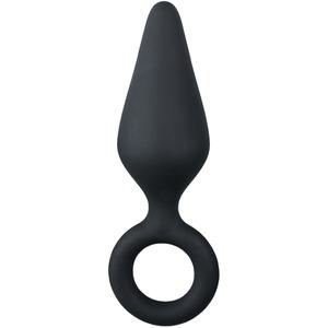 EasyToys Silikone Butt Plug m. Ring - Small
