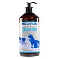 Iceland Pet torskeolie 100% ren - 1000 ml