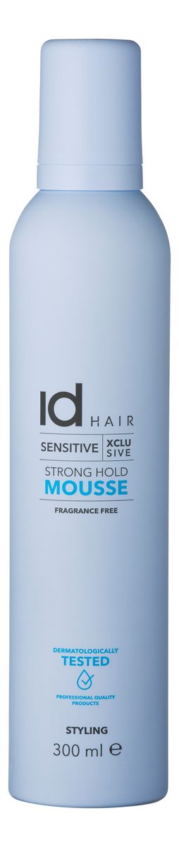 IdHAIR Sensitive Xclusive Strong Hold Mousse - 300 ml. Med24.dk