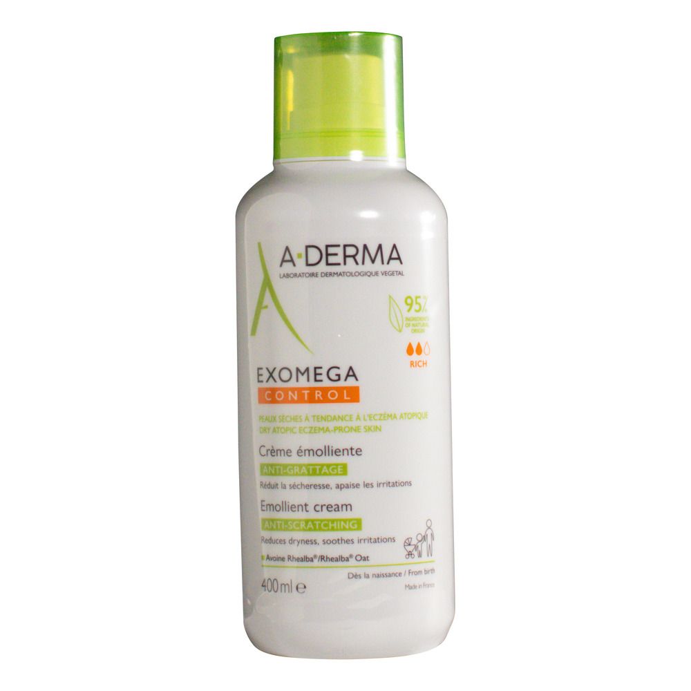 Køb A-derma Exomega Control Cream 400ml billigt hos Med24.dk