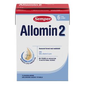 Semper Allomin 2 tilskudsblanding fra 6 mdr - 800 gr