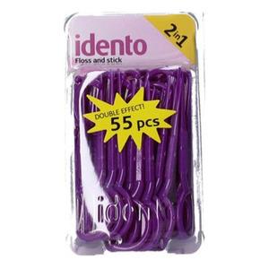 Idento-Floss Tandtråd/stik - 55 stk.