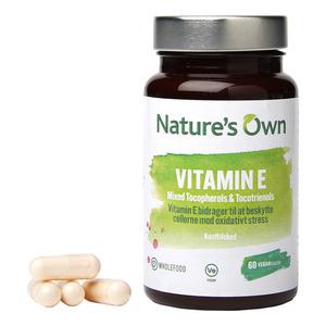 Nature's Own Vitamin E - 60 kaps.