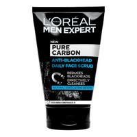 L'Oréal Paris Men Expert Pure Charcoal Anti-Blackhead Face Scrub - 100 ml.