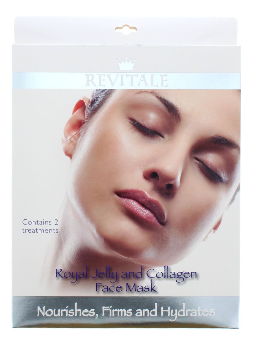 Revitale Face mask Royal Jelly & Collagen 2 stk. Med24.dk
