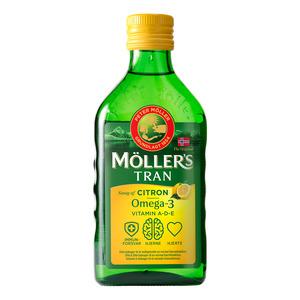 Møllers Tran fiskeolie – med citrus omega 3 – 250 ml