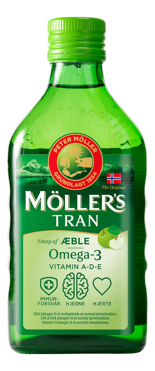 Møllers Tran Æble - 250 ml.
