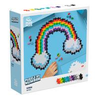 Plus-Plus Puzzle By Number Rainbow - 500 stk.