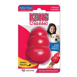 KONG Classic rød 9x6 cm - M