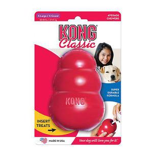 KONG Classic rød 13x9 cm - XL