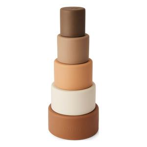 Nuuroo Vanja Silikone Stabletårn Brown Color Mix